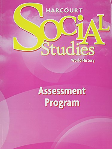 9780153542510: Harcourt Social Studies: Assessment Program World History