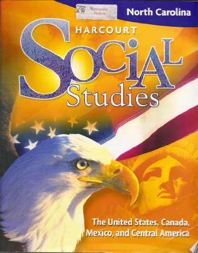 Beispielbild fr United States, Canada, Mexico, Central America, Grade 5: Harcourt School Publishers Social Studies North Carolina zum Verkauf von TextbookRush