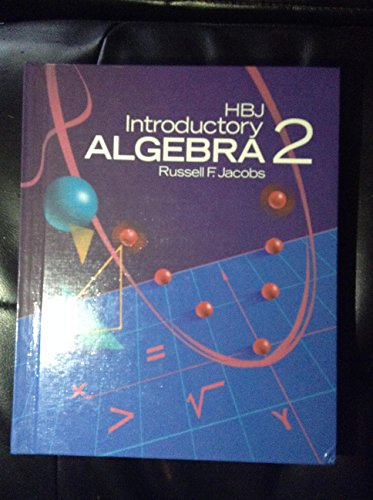 Beispielbild fr HBJ introductory algebra 2 zum Verkauf von ThriftBooks-Dallas