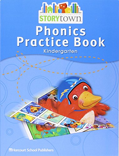 Beispielbild fr Storytown: Phonics Practice Book Student Edition Grade K zum Verkauf von SecondSale