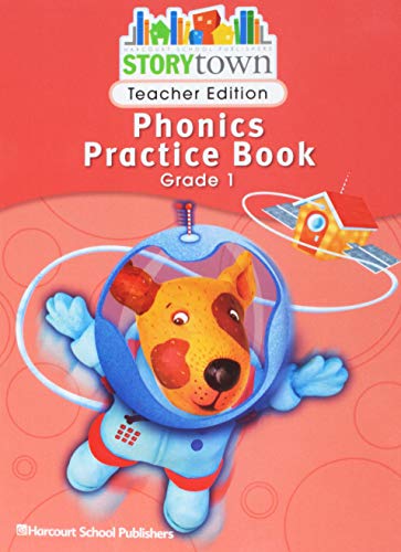 Beispielbild fr Storytown: Phonics Practice Book Teacher Edition Grade 1 zum Verkauf von Allied Book Company Inc.