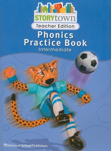 Stock image for Storytown: Phonics Practice Book Teacher Edition Grades 3-6 for sale by Nationwide_Text