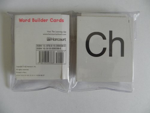 9780153593383: Storytown Word Builder Cards Grades K-1