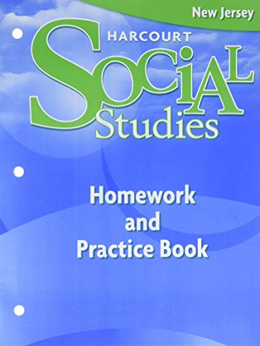 Stock image for Harcourt Social Studies: Homework and Practice, Student Edition Grade 4 for sale by Iridium_Books