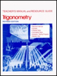 Resource Guide for Trigonometry, 1987 (9780153593710) by Coxford, Arthur