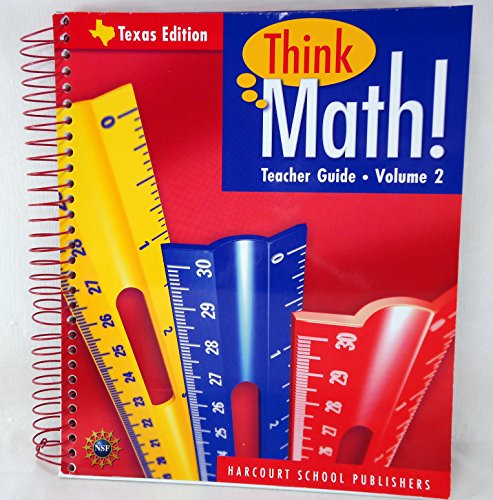 Stock image for TX Tg Vol 2 Gr 4 Think Math! for sale by HPB-Red