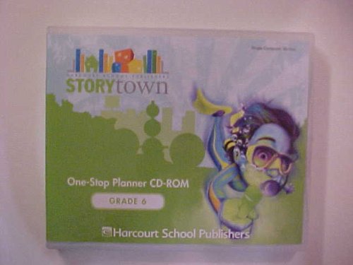 Storytown Teacher One-Stop Planner Grade 6 (9780153597916) by Harcourt School Publishers