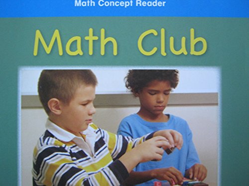 Stock image for Harcourt School Publishers Math: On-Lv Rdr Math Club G1 (Hsp Math 09) for sale by Wonder Book