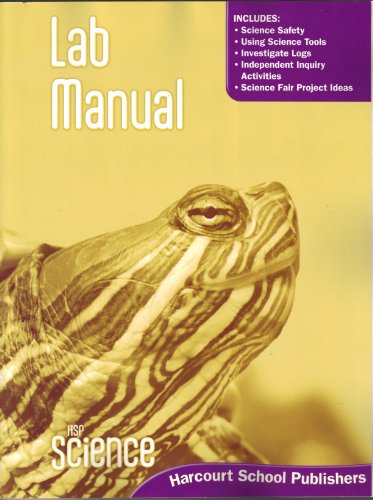 Beispielbild fr HSP Science  2009: Lab Manual Student Edition Grade 3 zum Verkauf von Decluttr