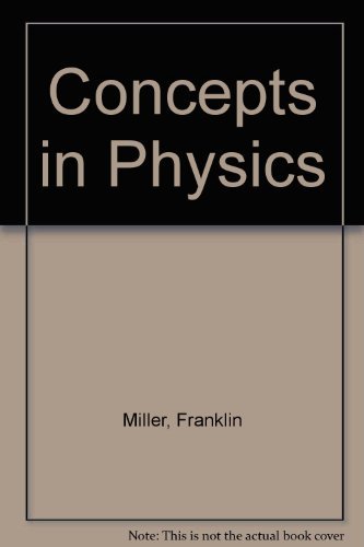 Stock image for Concepts in Physics for sale by Better World Books