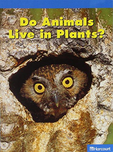 9780153636240: Do Animal Live..plants, On-level Reader Grade K: Harcourt School Publishers Science
