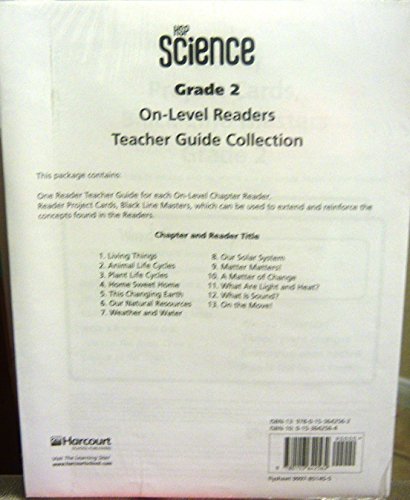 Harcourt School Publishers Science: On-LV Rdrs Tg Coll Gr2 Sci 09 (Hsp Sci 09) (9780153642562) by [???]