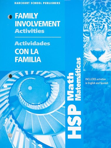 Stock image for HSP Math: Family Involvement Activities Grade 6 for sale by HPB-Red