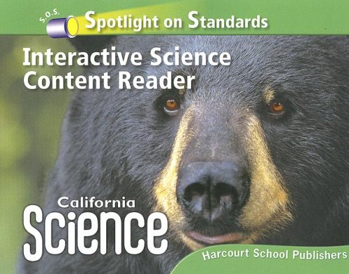 Imagen de archivo de Harcourt School Publishers Science: Interactive Science Cnt Reader Reader Student Edition Science 08 Grade 4 a la venta por Your Online Bookstore