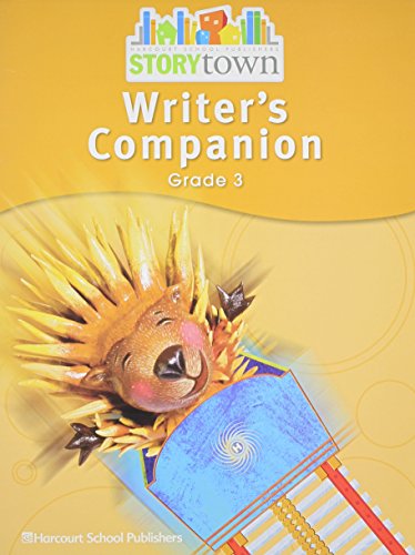 Stock image for Storytown: Writer's Companion Student Edition Grade 3 for sale by Your Online Bookstore