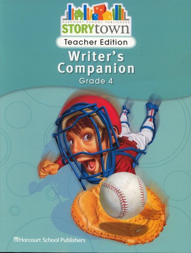 Stock image for Storytown: Writer's Companion Teacher Edition Grade 4 for sale by Nationwide_Text