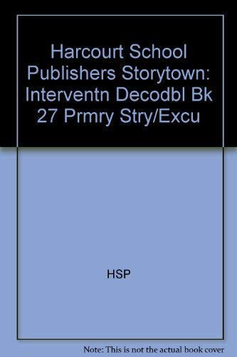 Imagen de archivo de Storytown: Intervention Decodable Book 27 a la venta por Goodwill of Colorado
