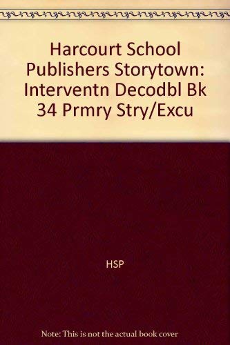 Imagen de archivo de Storytown: Intervention Decodable Book 34 a la venta por Idaho Youth Ranch Books