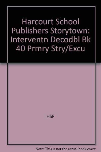 Imagen de archivo de Storytown: Intervention Decodable Book 40 a la venta por Goodwill of Colorado