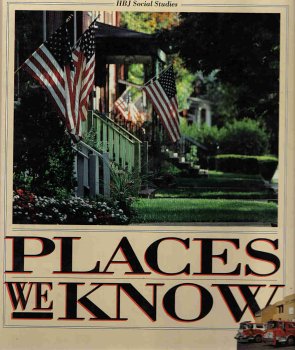 Imagen de archivo de Places We Know (HBJ Social Studies) a la venta por SecondSale