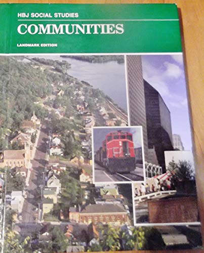 Stock image for Communities (HBJ Social Studies) for sale by BookHolders