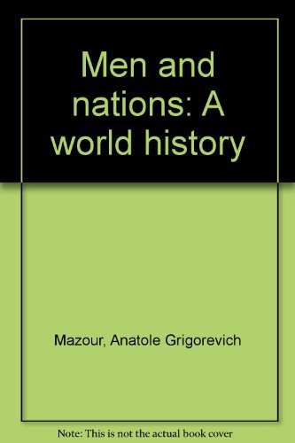 9780153734809: Men and Nations : A World History