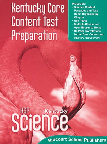 Stock image for Harcourt School Publishers Science Kentucky: Core Content Test Preparation Student Edition Grade 1 Grade 4 for sale by Iridium_Books