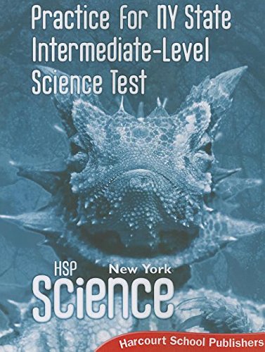 Beispielbild fr HSP Science New York: Test Preparation Student Edition Grade 6 zum Verkauf von Iridium_Books