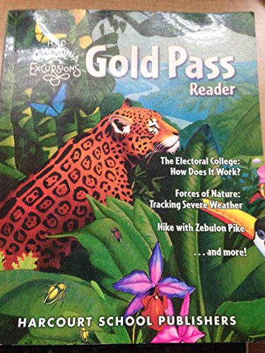 Stock image for HSP California Excursions, Grade 5: Gold Pass Reader for sale by Iridium_Books