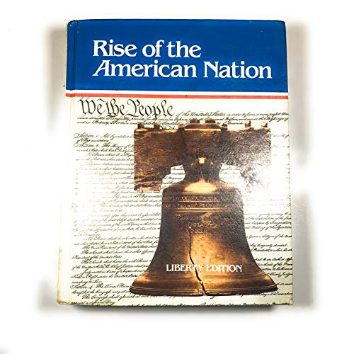 Beispielbild fr Rise of the American nation zum Verkauf von SecondSale