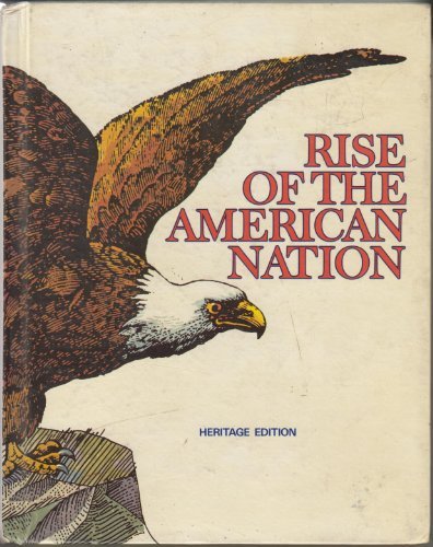 Stock image for Rise of the American Nation for sale by Better World Books