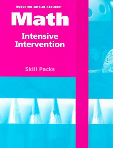 Imagen de archivo de Intensive Intervention Skill Packs Grade K-1 a la venta por Nationwide_Text