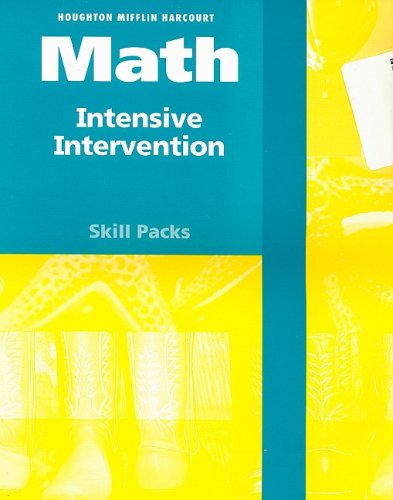 Stock image for Hsp Math: Intensive Intervention Student Skill Pack (Single Package) Grade 2 2009 ; 9780153770272 ; 0153770279 for sale by APlus Textbooks