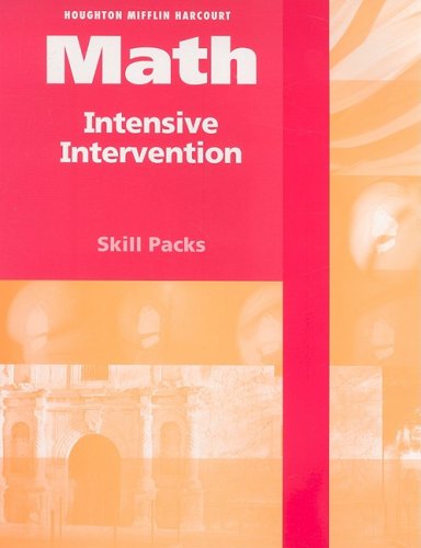 9780153770296: HSP Math: Intensive Intervention Student Skill Pack (single package) Grade 4 2009