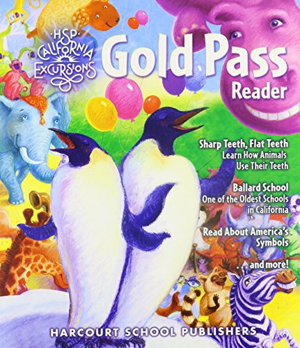 Stock image for HSP California Excursions, Grade 1: Gold Pass Reader for sale by Iridium_Books