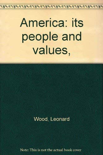 9780153778056: America: its people and values,