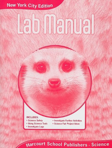 9780153813856: Science Lab Manual Grade 2: Harcourt School Publishers Science New York