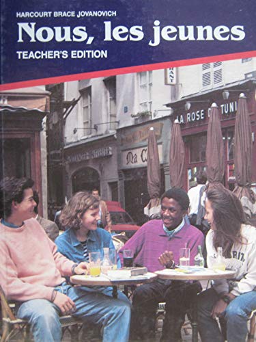 Stock image for Nous, Les Jeunes, French Level 2: Teacher's Edition (1990 Copyright) for sale by ~Bookworksonline~