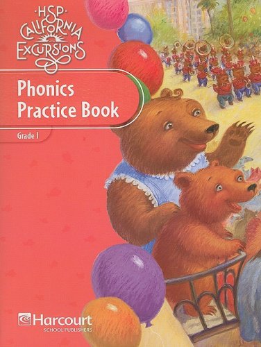 Imagen de archivo de Harcourt School Publishers Storytown: Phonics Practice Book Student Edition Excursions 10 Grade 1 a la venta por Iridium_Books