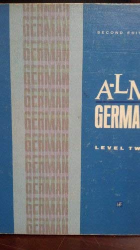 Beispielbild fr A- L M (audio-Lingual materials) GERMAN, LEVEL 2 zum Verkauf von ThriftBooks-Dallas