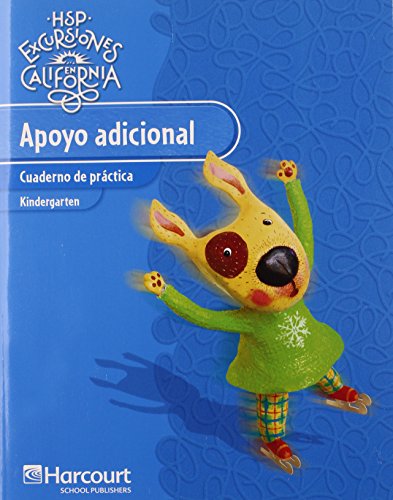 9780153841415: Excursiones, Grade K Extra Support Practice Book: Harcourt School Publishers Excursiones California (Spanish Edition)