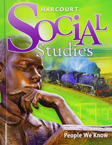 9780153858833: People We Know (Harcourt Social Studies)