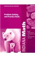 Stock image for Houghton Mifflin Harcourt Math Indiana: Homework / Practice / Problem SoLevel g Workbook Student Edition Grade 1 for sale by Iridium_Books