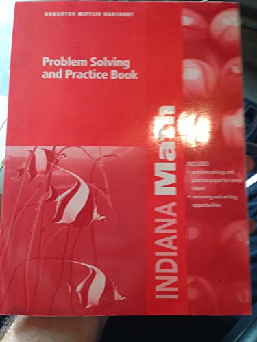 Stock image for Houghton Mifflin Harcourt Math Indiana: Homework/Practice/Problem SoLevel g Workbook Student Edition Grade 4 for sale by Iridium_Books