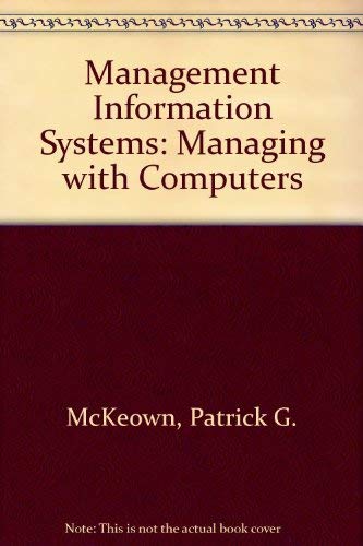 9780155001121: Management Information Systems: Managing With Computers