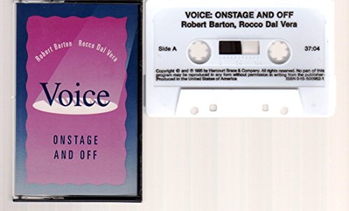 9780155001206: Voice: Onstage and Off