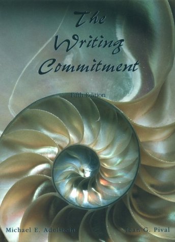 Beispielbild fr The Writing Commitment zum Verkauf von Better World Books