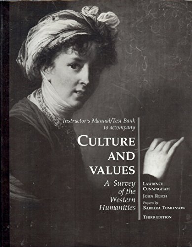 Culture and Values Im (9780155008380) by CUNNINGHAM