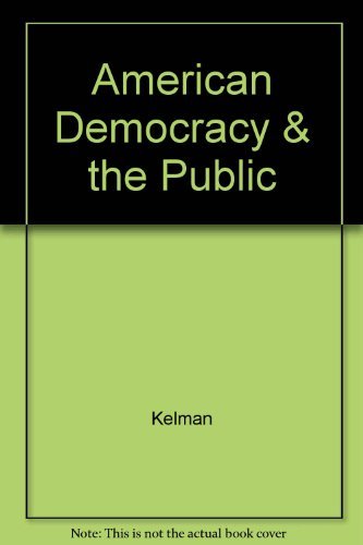 Beispielbild fr Study Guide to Accompany American Democracy and the Public Good zum Verkauf von Top Notch Books
