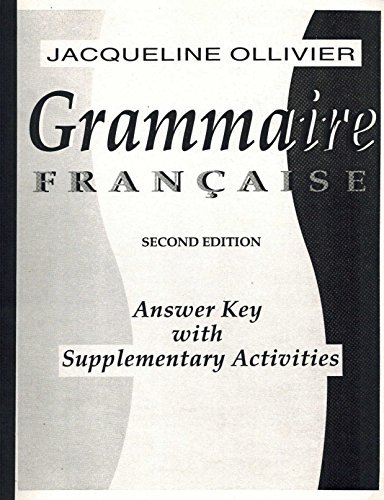 9780155010321: Ak/AB Grammaire Francaise